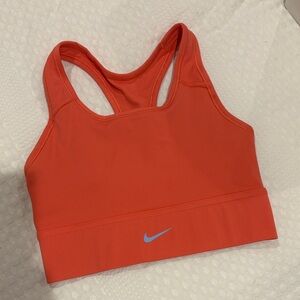 Nike Women's Bright Orange Sports Bra
